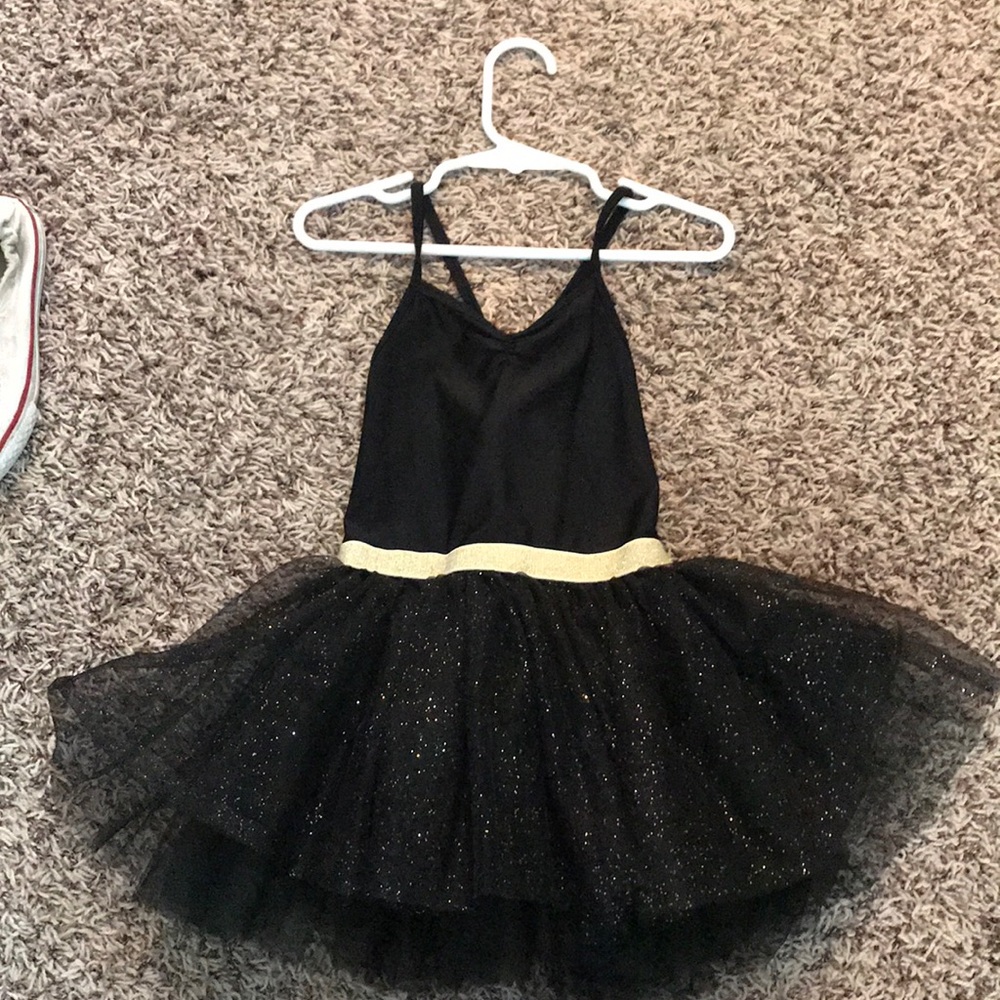 black ballerina tutu dress